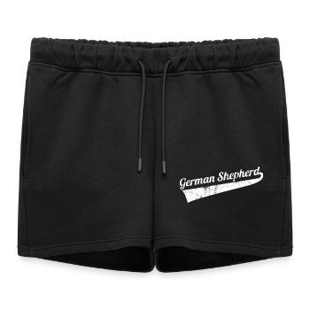 Berger allemand - Short de survêtement femme premium - noir - Devant - AI Model Female 172 light (172cm)