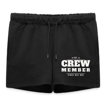 Événement du personnel de l’équipe Vintage Est Retro Member - Short de survêtement femme premium - noir - Devant - AI Model Female 172 light (172cm)