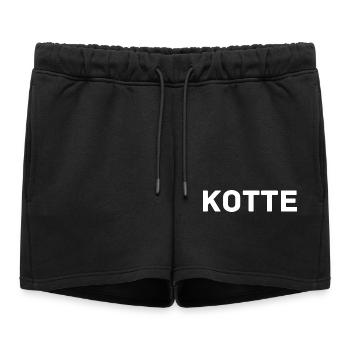 Kotte est votre nom Original Oldschool 90s - Short de survêtement femme premium - noir - Devant - AI Model Female 172 light (172cm)