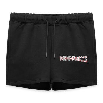 Inportable – Déclaration d’humour noir - Short de survêtement femme premium - noir - Devant - AI Model Female 172 light (172cm)