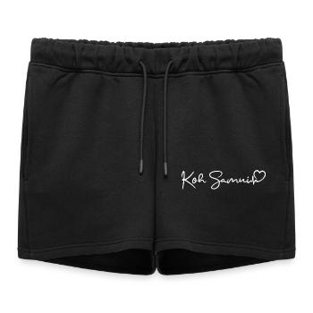 Koh Samui Heartbeat Thaïlande - Short de survêtement femme premium - noir - Devant - AI Model Female 172 light (172cm)