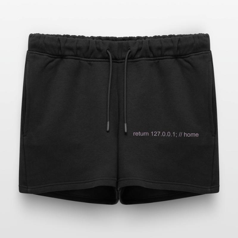 Programmierer Nerd IT Witz Developer Zuhause Frauen Premium Organic Sweatshorts