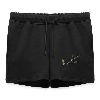 Guitarist - Short de survêtement femme premium - noir - Devant - AI Model Female 172 light (172cm)