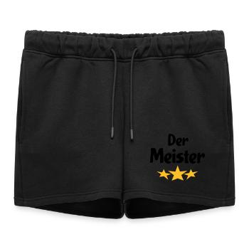 Des cadeaux amusants pour le patron - Short de survêtement femme premium - noir - Devant - AI Model Female 172 light (172cm)