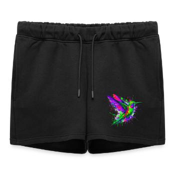 Colibri - Short de survêtement femme premium - noir - Devant - AI Model Female 172 light (172cm)