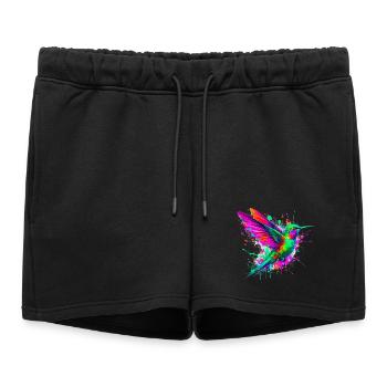 Colibri - Short de survêtement femme premium - noir - Devant - AI Model Female 172 light (172cm)