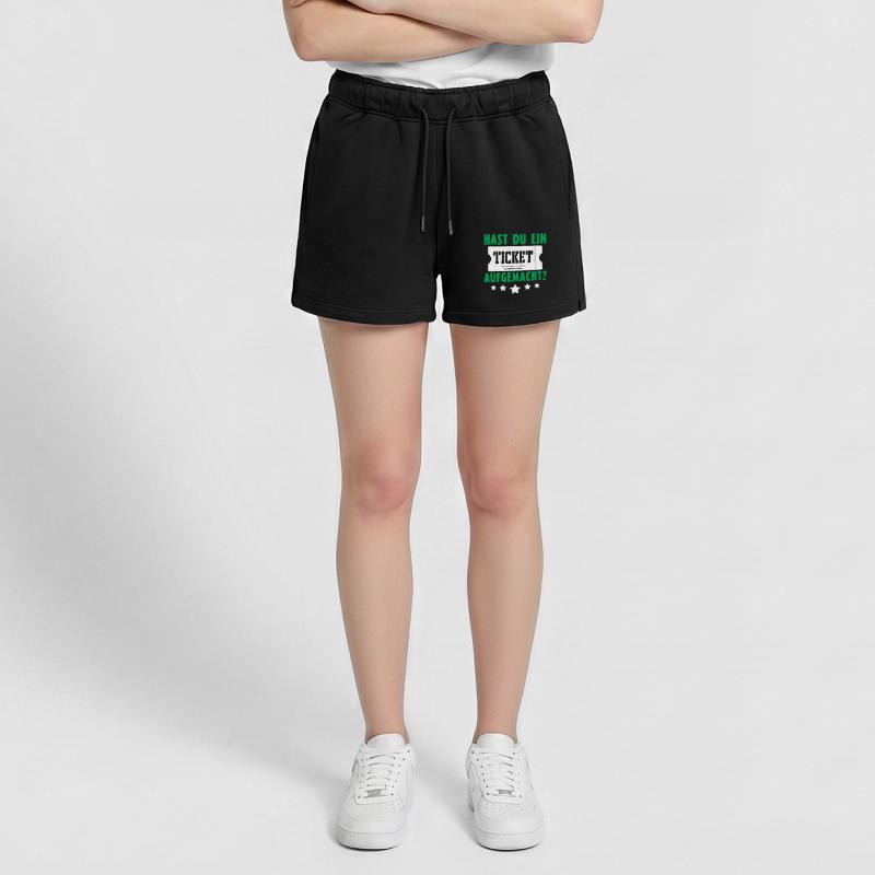 Science Coder DID YOU OPEN A TICKET FUNNY Women’s Premium Organic Sweatshorts