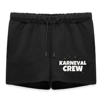 Équipe de Carnaval Célébrations de groupe de la fête costumée du Carnaval - Short de survêtement femme premium - noir - Devant - AI Model Female 172 light (172cm)