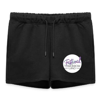Tomorrowland Festival - Short de survêtement femme premium - noir - Devant - AI Model Female 172 light (172cm)