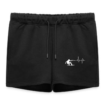 Wakeboard, Cascade, Kitesurfer, Surf, Sports nautiques - Short de survêtement femme premium - noir - Devant - AI Model Female 172 light (172cm)