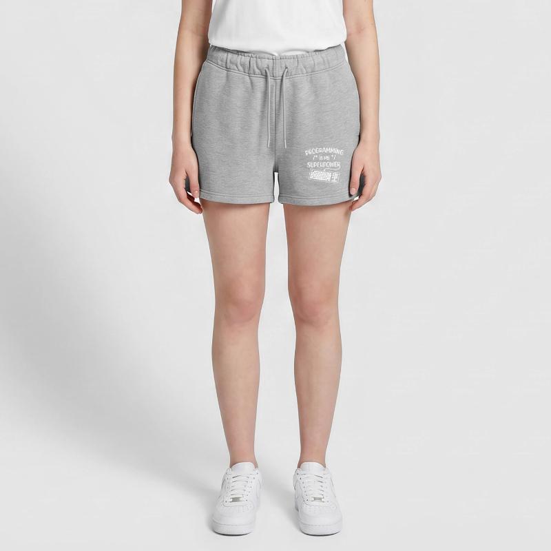 Computerfreak Developer Statement Coding Computer Science Women’s Premium Organic Sweatshorts
