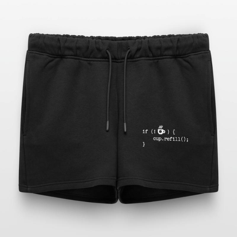 Debug Programmer Coden Developer Computergeek Women’s Premium Organic Sweatshorts