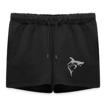 Requin - Short de survêtement femme premium - noir - Devant - AI Model Female 172 light (172cm)