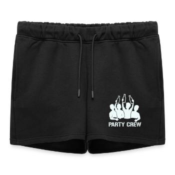 Équipe de la Bottle Raise Party - Short de survêtement femme premium - noir - Devant - AI Model Female 172 light (172cm)