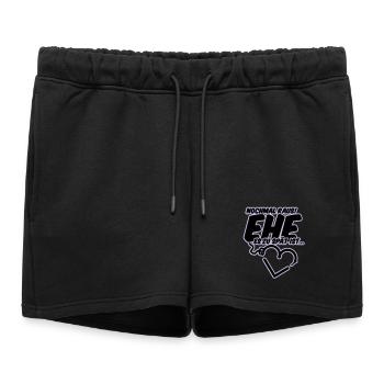 enterrement de vie de mariage de douche de mariage - Short de survêtement femme premium - noir - Devant - AI Model Female 172 light (172cm)