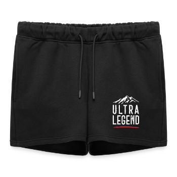 Ultra Légende - Short de survêtement femme premium - noir - Devant - AI Model Female 172 light (172cm)