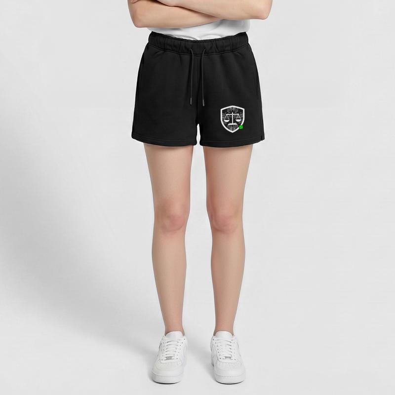 Cyber Security Shield Libra Tech Vector Women’s Premium Organic Sweatshorts