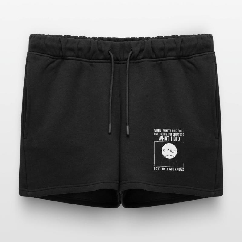 Programmierer Informatiker Softwareentwickler Meme Frauen Premium Organic Sweatshorts