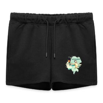 Water-polo - Les athlètes les plus coriaces - Short de survêtement femme premium - noir - Devant - AI Model Female 172 light (172cm)
