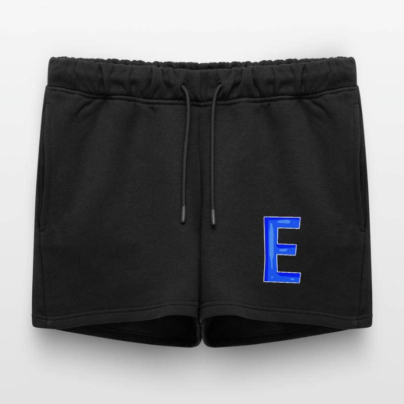 Point E - Initial point E Women’s Premium Organic Sweatshorts