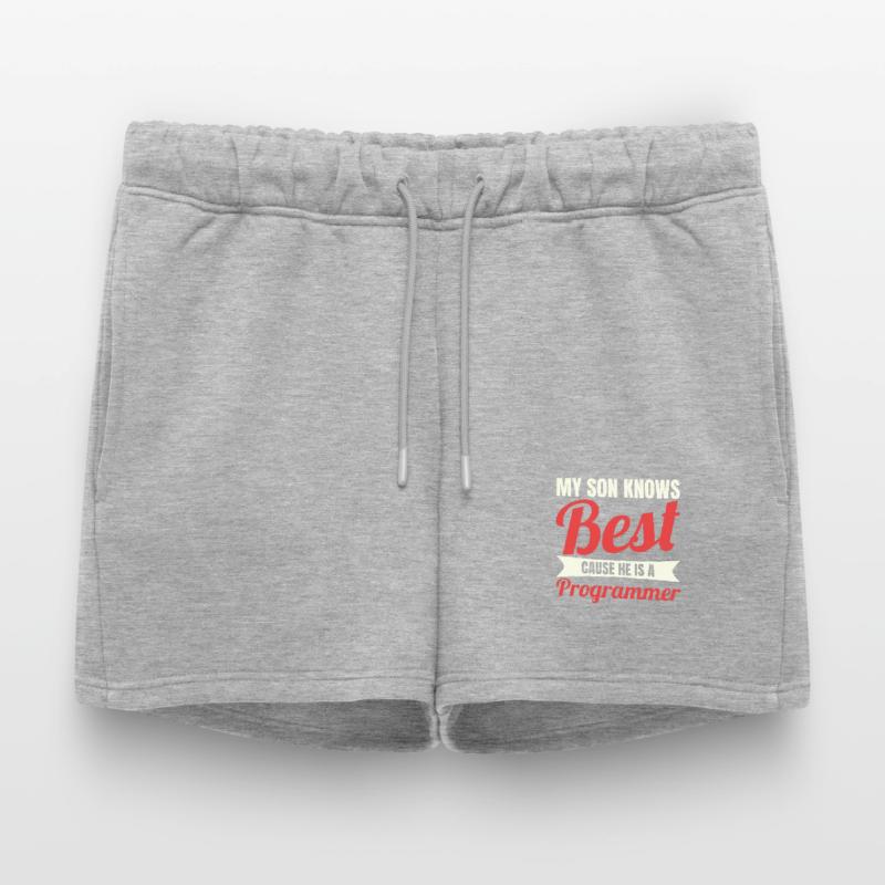 Software Developer Son Women’s Premium Organic Sweatshorts