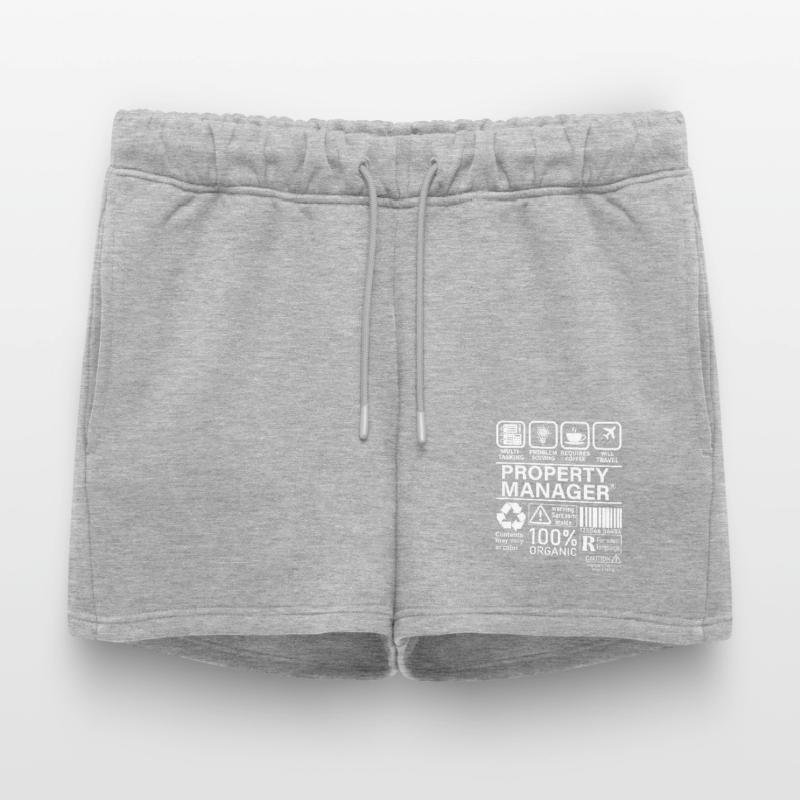 Property Manager Multi Tasking Problem Solving Women’s Premium Organic Sweatshorts