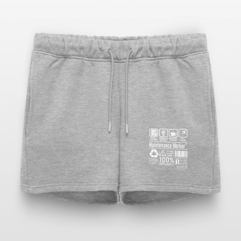 Maintenance Worker multi tasking problem solving Frauen Premium Organic Sweatshorts