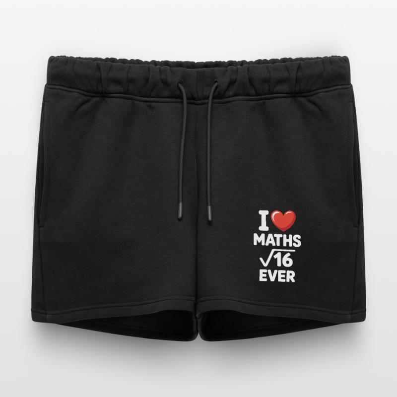 Math I Love Maths Math Nerd Math Teacher Women’s Premium Organic Sweatshorts