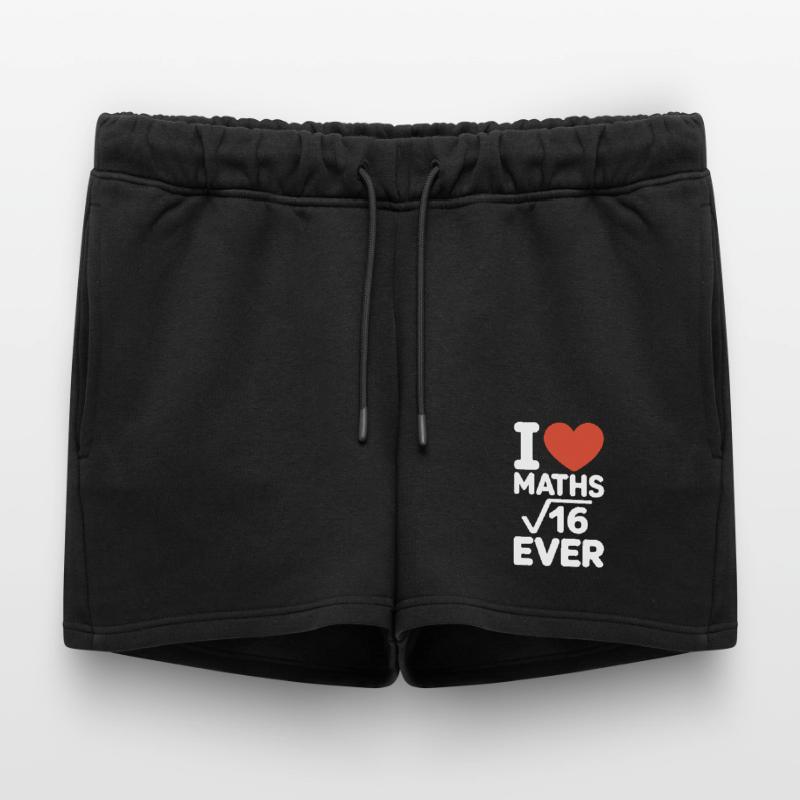 Math I Love Maths Math Nerd Math Teacher Women’s Premium Organic Sweatshorts
