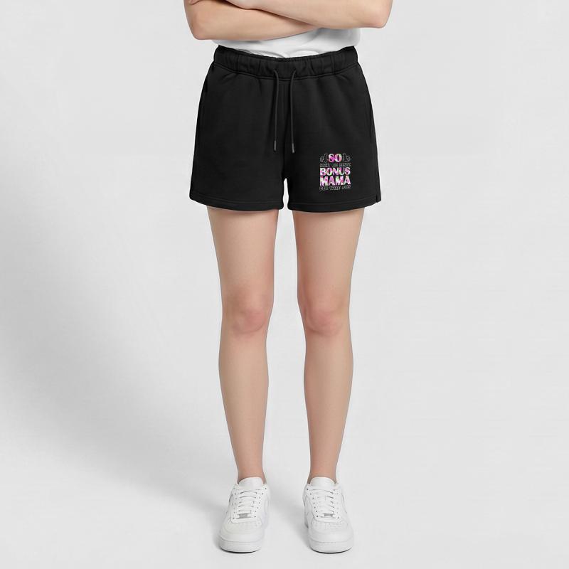 Bonus Mama Mutter Stiefmutter Muttertag Geschenk Frauen Premium Organic Sweatshorts
