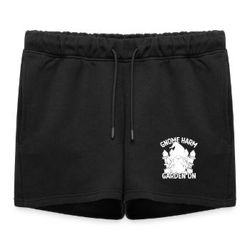 Gnome Costume Men Gnome Harm Garden sur Gnome - Short de survêtement femme premium - noir - Devant - AI Model Female 172 light (172cm)