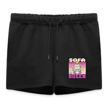 Contrôleur Gamer Animal - Short de survêtement femme premium - noir - Devant - AI Model Female 172 light (172cm)