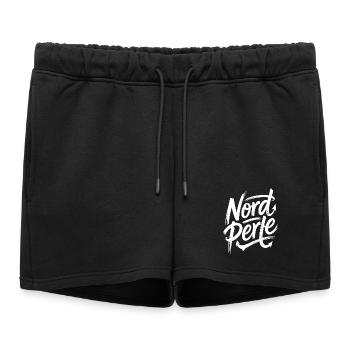 Nordperle Hambourg mer du Nord mer Baltique Deern allemand du Nord - Short de survêtement femme premium - noir - Devant - AI Model Female 172 light (172cm)