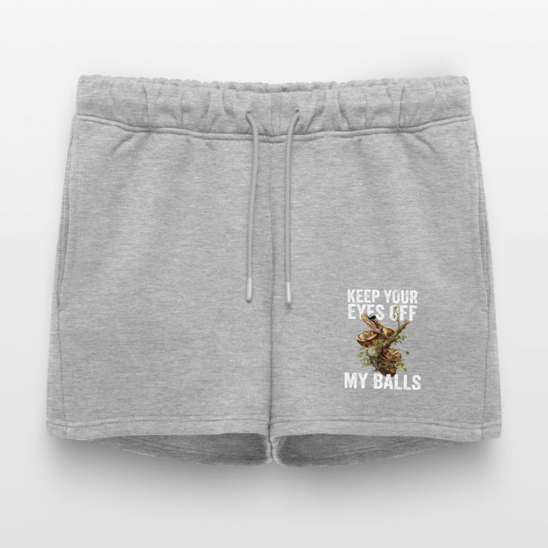 Königspython Schlangen Liebhaber Terrarium Python Frauen Premium Organic Sweatshorts
