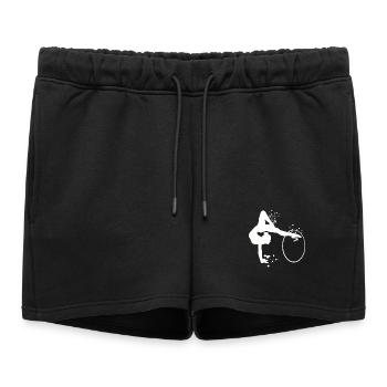 Gymnastics Hoops Rhythmic Gymnastics - Women’s Premium Organic Sweatshorts - black - Front - AI Model Female 172 light (172cm)