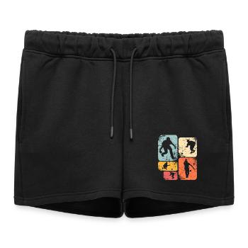 Skittles - Short de survêtement femme premium - noir - Devant - AI Model Female 172 light (172cm)