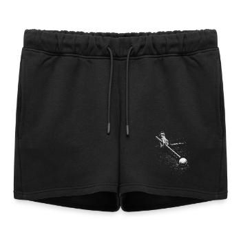 Joueur de billard Billard Snooker Carom - Short de survêtement femme premium - noir - Devant - AI Model Female 172 light (172cm)