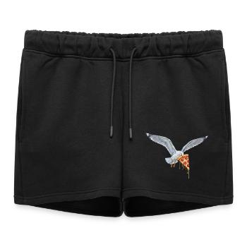 Boulderer Colorsplash Boulder Bouldering - Women’s Premium Organic Sweatshorts - black - Front - AI Model Female 172 light (172cm)