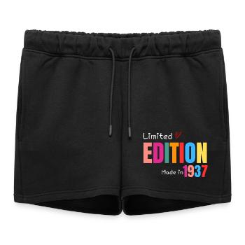 Limited edition Made in 1937 - Short de survêtement femme premium - noir - Devant - AI Model Female 172 light (172cm)