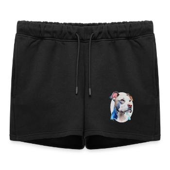 Personnel - Short de survêtement femme premium - noir - Devant - AI Model Female 172 light (172cm)