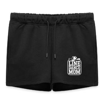 Maman de danse occidentale - Short de survêtement femme premium - noir - Devant - AI Model Female 172 light (172cm)