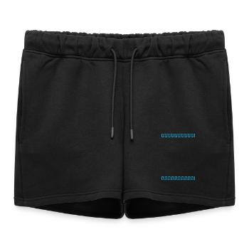 ornement grec - Short de survêtement femme premium - noir - Devant - AI Model Female 172 light (172cm)
