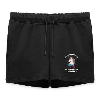Licorne Roller Skating - Short de survêtement femme premium - noir - Devant - AI Model Female 172 light (172cm)