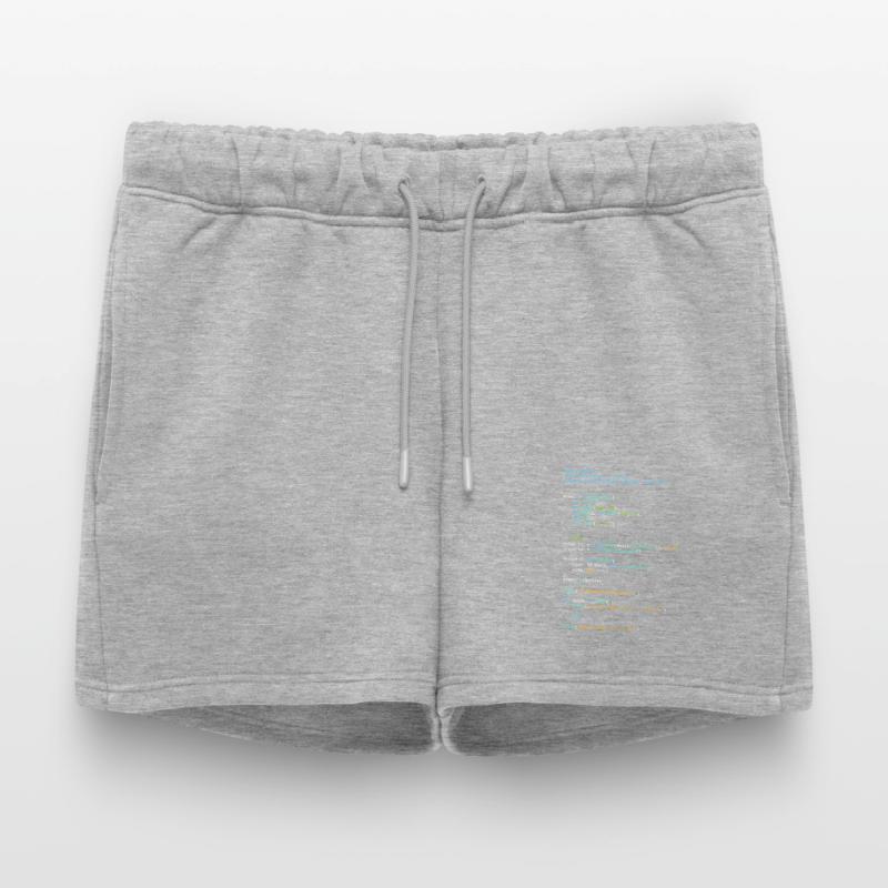 Programmer Humor - Developer Logic and Technology Women’s Premium Organic Sweatshorts