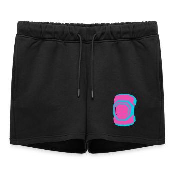Knee Pads Roller Skating Roller Derby Skating - Women’s Premium Organic Sweatshorts - black - Front - AI Model Female 172 light (172cm)
