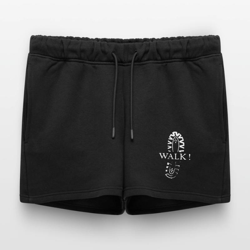icône de chaussure de course impression de chaussure nature runner icône Short de survêtement femme premium