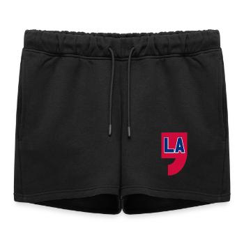 COMMA LA, CAMALA HARRIS POUR LA PRÉSIDENCE 2024 - Short de survêtement femme premium - noir - Devant - AI Model Female 172 light (172cm)