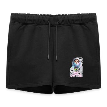 Easter Bud Baby Egg Explosion - Women’s Premium Organic Sweatshorts - black - Front - AI Model Female 172 light (172cm)
