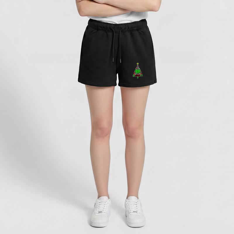 Code Debug Scripting Developer Computer Geek Women’s Premium Organic Sweatshorts