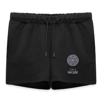 Child of Hecate – Percy Jackson inspired design - Women’s Premium Organic Sweatshorts - black - Front - AI Model Female 172 light (172cm)